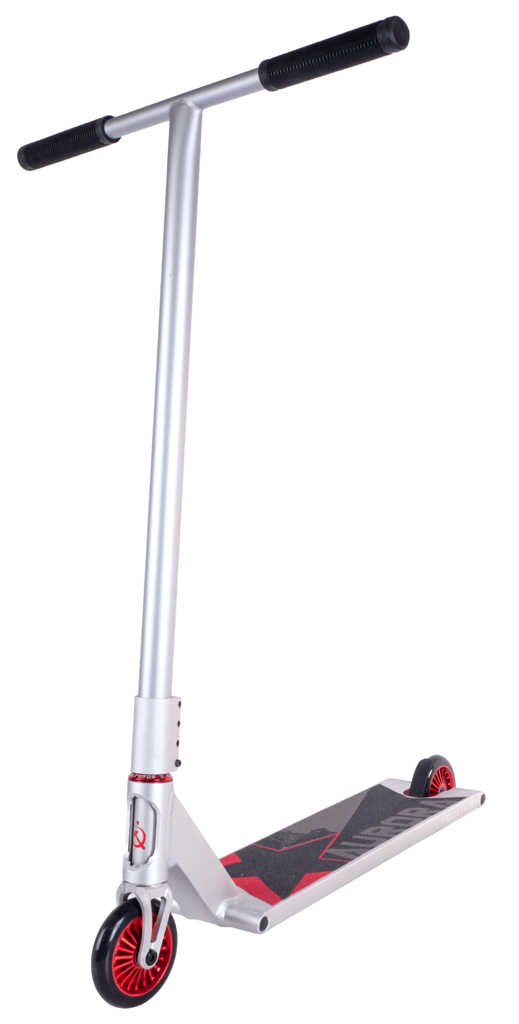 Самокат трюковой Aurora silver 1/4