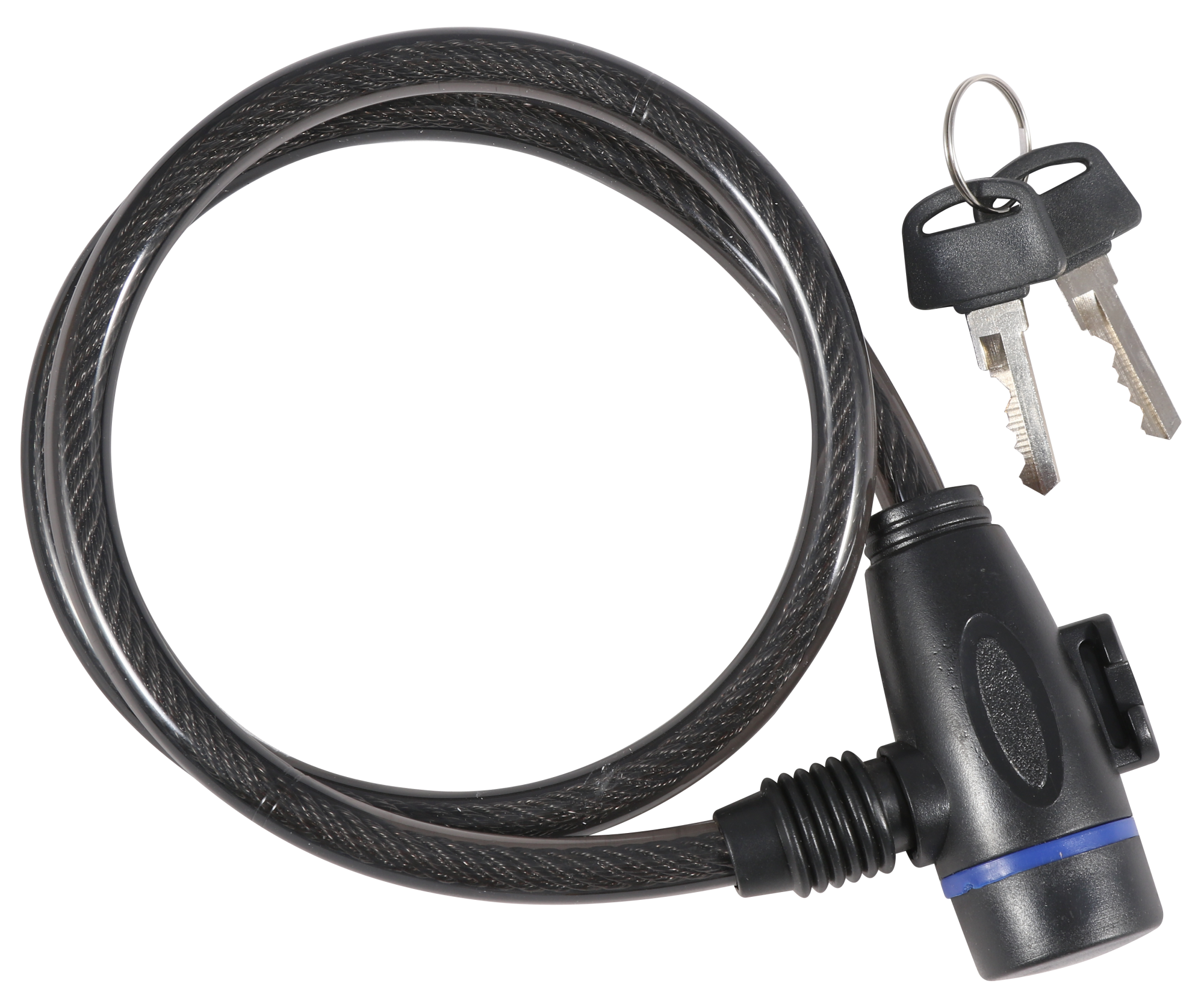 Замок велосипедный 10х800 mm ключ GK101.111 1/60 GK101.111