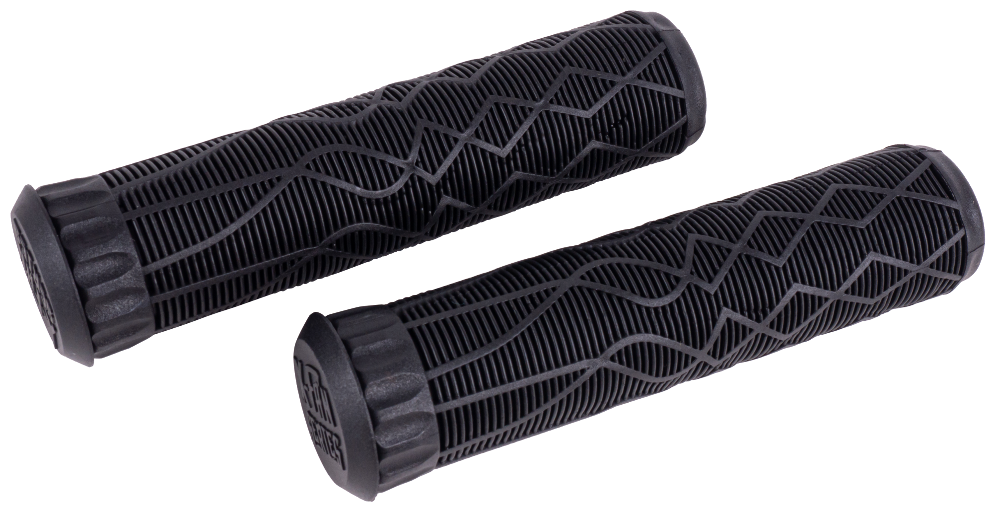 Н-р грипсы 2шт с барендами BL 115/S22, Black 1/50 на трюковой самокат 294279